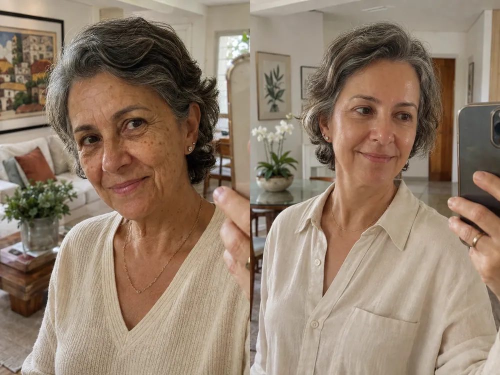 Márcia Fontenele aos 61 anos